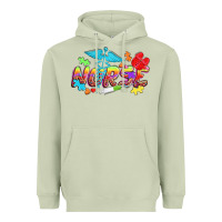 Matcha Autism Nurse Heavyweight Hoodie - NancyCooperArtShop