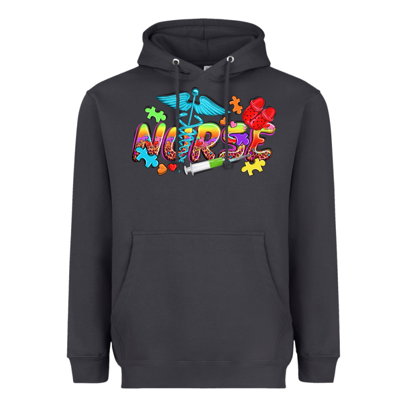 Autism Nurse Heavyweight Hoodie by NancyCooperArtShop | Teevron