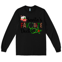 Black santa's favorite doctor Long Sleeve Tee - AdoDesignShop