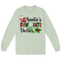 Matcha santa's favorite doctor Long Sleeve Tee - AdoDesignShop