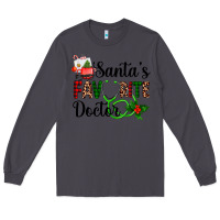 Smoke santa's favorite doctor Long Sleeve Tee - AdoDesignShop
