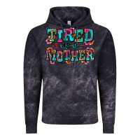 Cloud Black tired as a mother Vintage Hoodie - Zillion Design Studio