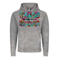 Cloud Rock tired as a mother Vintage Hoodie - Zillion Design Studio