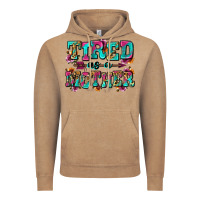 Vintage Coffee tired as a mother Vintage Hoodie - Zillion Design Studio