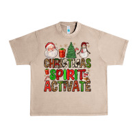 French Oak christmas spirit activate Urban Heavy Tee - FaDigitalArtStudio
