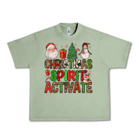 Oil Green christmas spirit activate Urban Heavy Tee - FaDigitalArtStudio