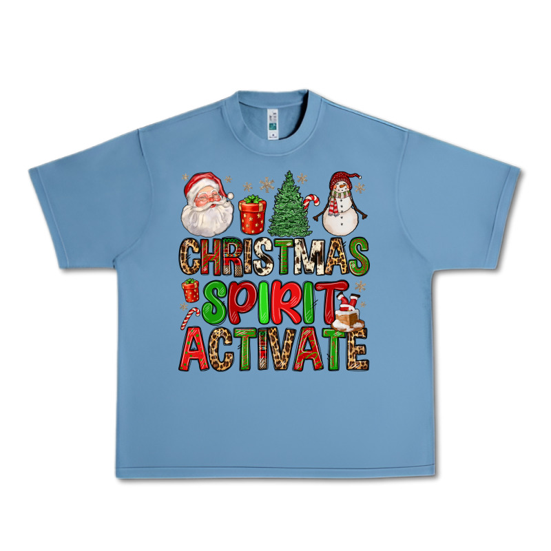 Christmas Spirit Activate Urban Heavy Tee by FaDigitalArtStudio | Teevron