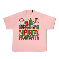 Salmon christmas spirit activate Urban Heavy Tee - FaDigitalArtStudio