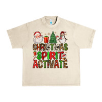 Sandshell christmas spirit activate Urban Heavy Tee - FaDigitalArtStudio