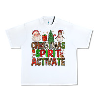 White christmas spirit activate Urban Heavy Tee - FaDigitalArtStudio