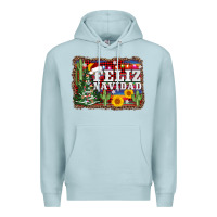 Blue Mist feliz navidad Premium Hoodie - AdoDesignShop