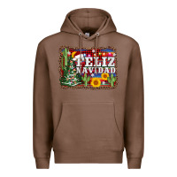 Chestnut feliz navidad Premium Hoodie - AdoDesignShop