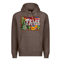 Coffee feliz navidad Premium Hoodie - AdoDesignShop