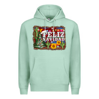 Seafoam feliz navidad Premium Hoodie - AdoDesignShop
