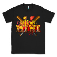 Black softball mini Classic Tee - AdoDesignShop
