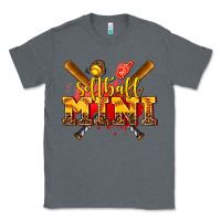 Charcoal Heather softball mini Classic Tee - AdoDesignShop