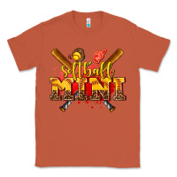 Copper softball mini Classic Tee - AdoDesignShop
