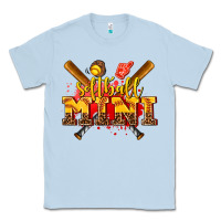 Dusty Blue softball mini Classic Tee - AdoDesignShop