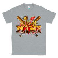 Heather Grey softball mini Classic Tee - AdoDesignShop