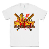 White softball mini Classic Tee - AdoDesignShop