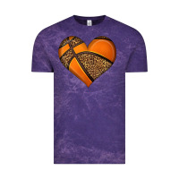 Cloud Purple basketball heart Vintage Tee - HRA Design Shop