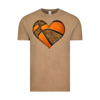 Vintage Coffee basketball heart Vintage Tee - HRA Design Shop