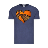 Vintage Denim basketball heart Vintage Tee - HRA Design Shop