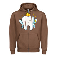 Chestnut tooth fairy Zipper Hoodie - Jasminsmagicworld