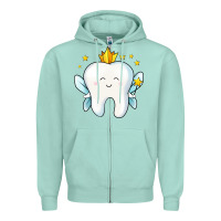 Seafoam tooth fairy Zipper Hoodie - Jasminsmagicworld