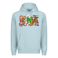 Blue Mist Christmas CNA Certified Nursing Assistant Premium Hoodie - LillyAllenDesigns