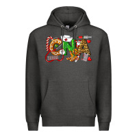 Charcoal Heather Christmas CNA Certified Nursing Assistant Premium Hoodie - LillyAllenDesigns