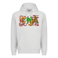 Dove Grey Christmas CNA Certified Nursing Assistant Premium Hoodie - LillyAllenDesigns