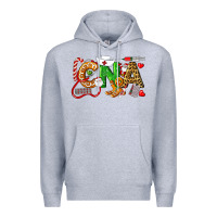 Heather Grey Christmas CNA Certified Nursing Assistant Premium Hoodie - LillyAllenDesigns