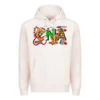 Pale Pink Christmas CNA Certified Nursing Assistant Premium Hoodie - LillyAllenDesigns
