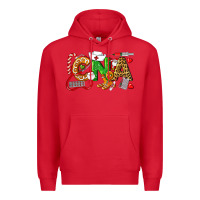 Red Christmas CNA Certified Nursing Assistant Premium Hoodie - LillyAllenDesigns