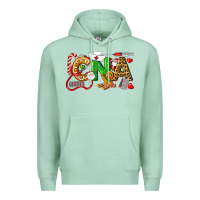 Seafoam Christmas CNA Certified Nursing Assistant Premium Hoodie - LillyAllenDesigns