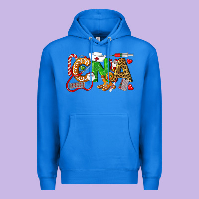 Christmas Cna Certified Nursing Assistant Premium Hoodie Designed By Lillyallendesigns