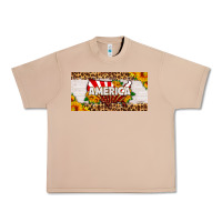 Burro america map sunflower license plate Urban Heavy Tee - HRA Design Shop