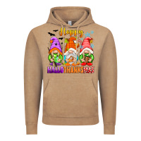 Vintage Coffee happy hallothanksmas gnomes Vintage Hoodie - texasbilliewilder
