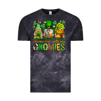 Cloud Black St. Patrick's Day shamrockin' with my gnomies Vintage Tee - Neo Western