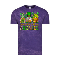 Cloud Purple St. Patrick's Day shamrockin' with my gnomies Vintage Tee - Neo Western