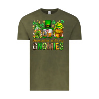 Vintage Olive St. Patrick's Day shamrockin' with my gnomies Vintage Tee - Neo Western