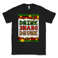 Black Christmas Drink Drank Drunk Classic Tee - Artiststas