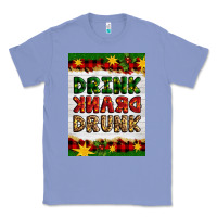 Colony Blue Christmas Drink Drank Drunk Classic Tee - Artiststas