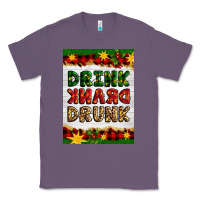 Lavender Christmas Drink Drank Drunk Classic Tee - Artiststas