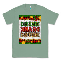 Sage Christmas Drink Drank Drunk Classic Tee - Artiststas