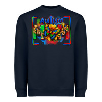 Navy autism mom Heavyweight Sweatshirt - Zillion Design Studio