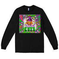 Black Wicked cute halloween Long Sleeve Tee - Artiststas