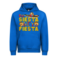 Cobalt No Siesta Let's Fiesta Urban Hoodie - texasbilliewilder