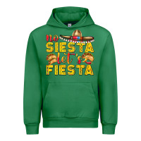 Emerald No Siesta Let's Fiesta Urban Hoodie - texasbilliewilder